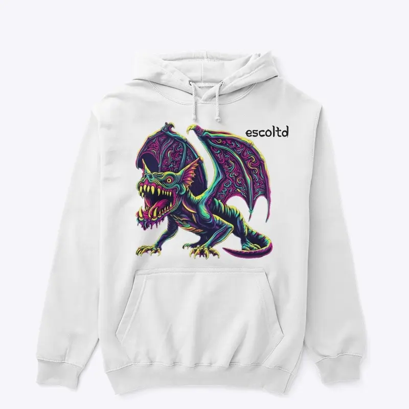 EscoLtd unisex pullover WingdBeas Hoodie